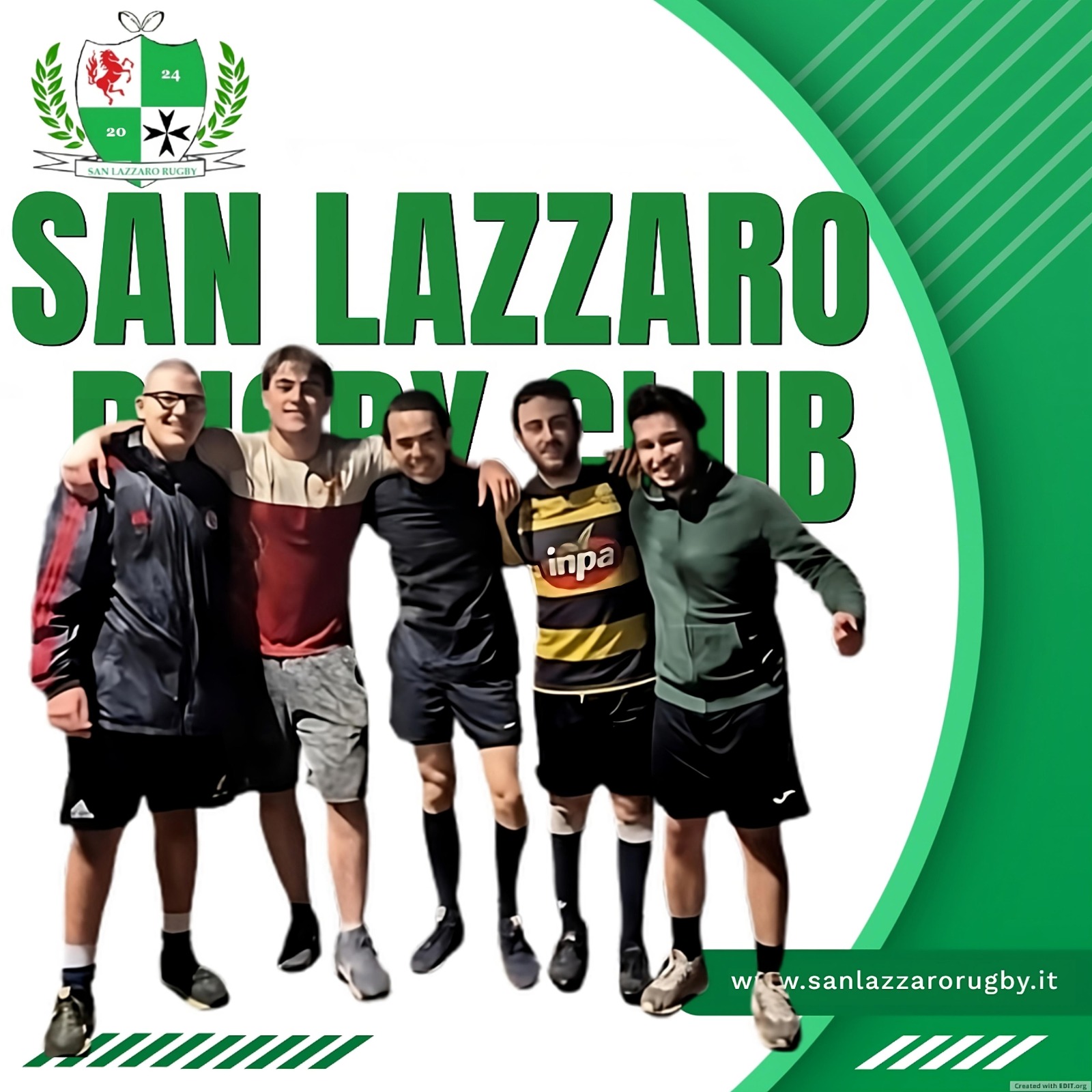 Nuovi membri del San Lazzaro Rugby Club